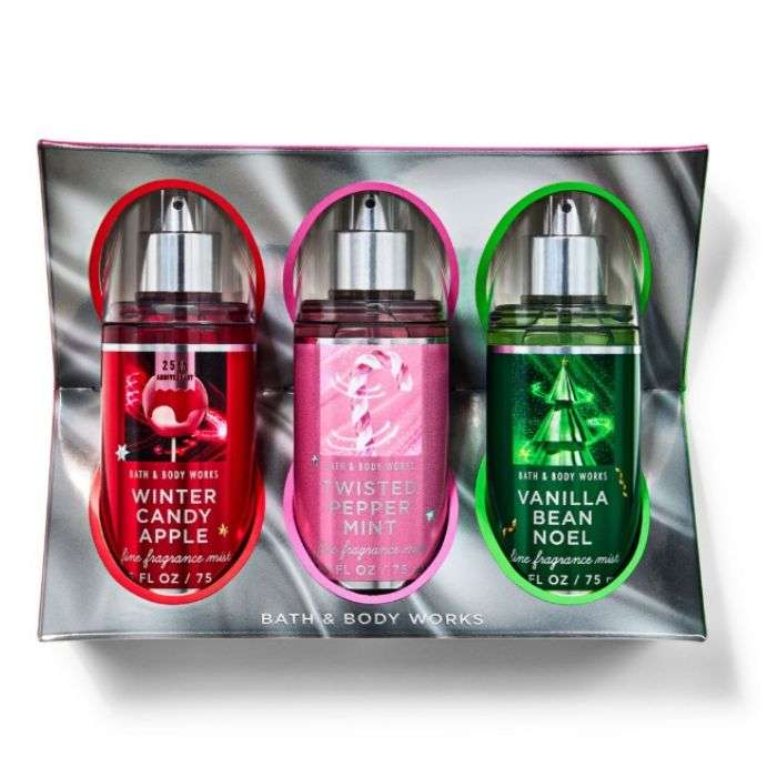 BATH AND BODY WORKS COUPS DE COEUR DES FETES ECHANTILLONS FRAGRANCES