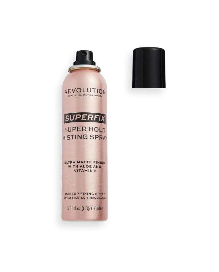 MAKEUP REVOLUTION SUPERFIX SUPER HOLD ULTRA MATTE FIXING MIST 16 H LONGWEAR 150 ML