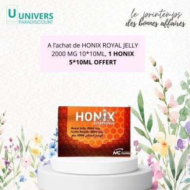 HONIX SUPERTONUS ROYAL JELLY 2000 MG 1010ML