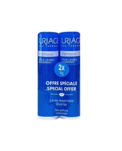 URIAGE XEMOSE DUO STICK LEVRES HYDRATANT