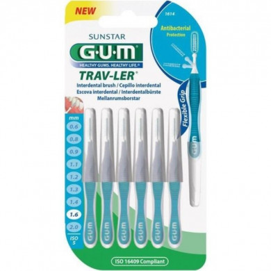 GUM Brossette Interdentaire 1614 1.6 mm x 4