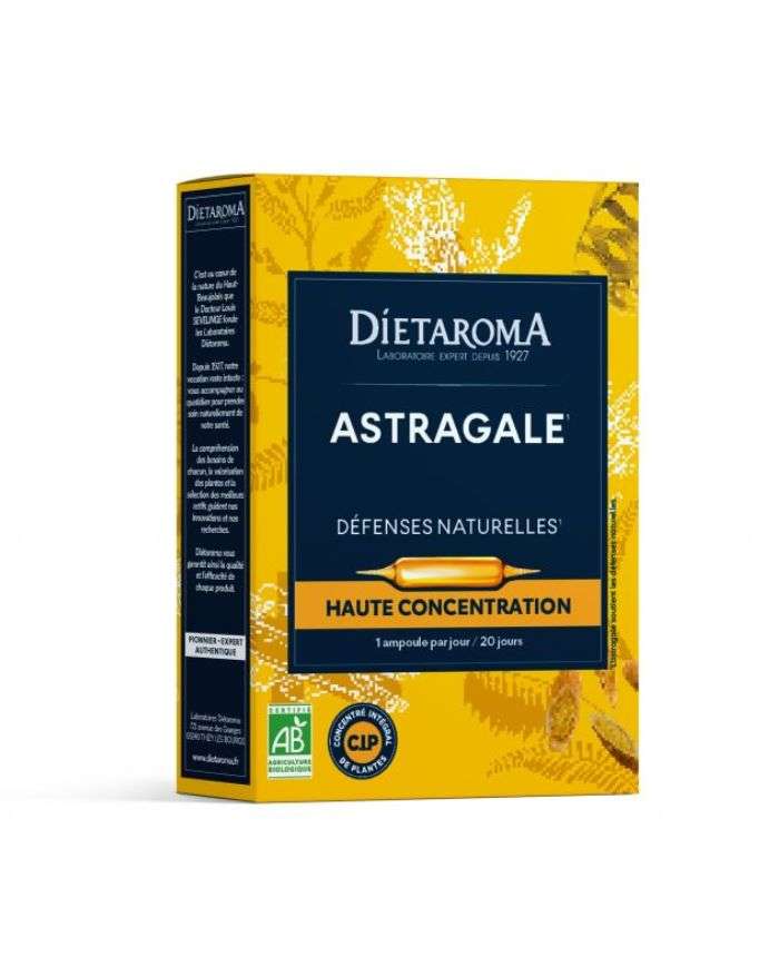 DIETAROMA ASTRAGALE DEFNSES NATURELLES 20 AMPOULES
