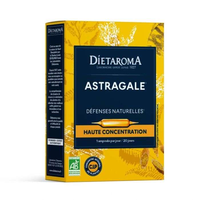 DIETAROMA ASTRAGALE DEFNSES NATURELLES 20 AMBOULES