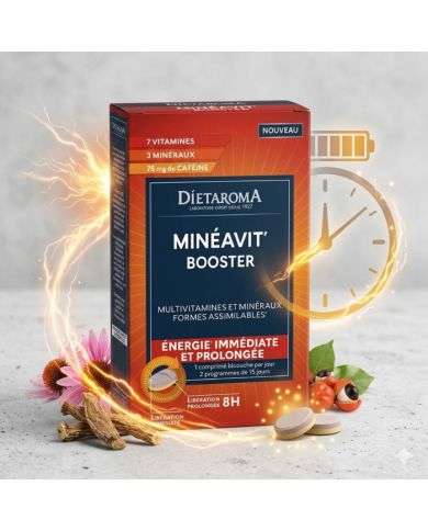 DIETAROMA MINEAVIT BOOSTER 30 COMPRIMES BICOUCHE