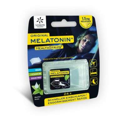 LEMON PHARMA ORIGINAL MELATONIN + 24 STRIPS BONNE NUIT