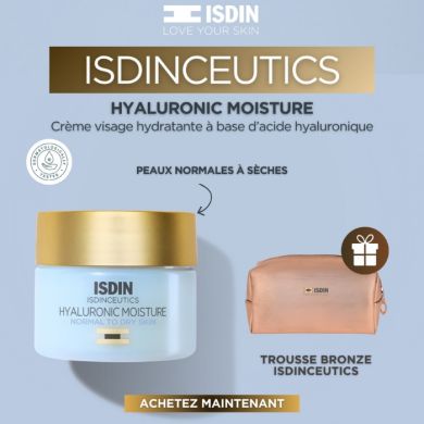 ISDIN ISDINCEUTICS PREVENT HYALURONIC MOISTURE CREME PEAU NORMALE A SECHE 50 G