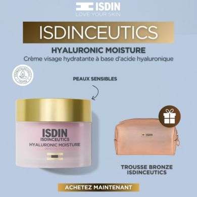 ISDIN ISDINCEUTICS PREVENT HYALURONIC MOISTURE CREME PEAU SENSIBLE 50 G