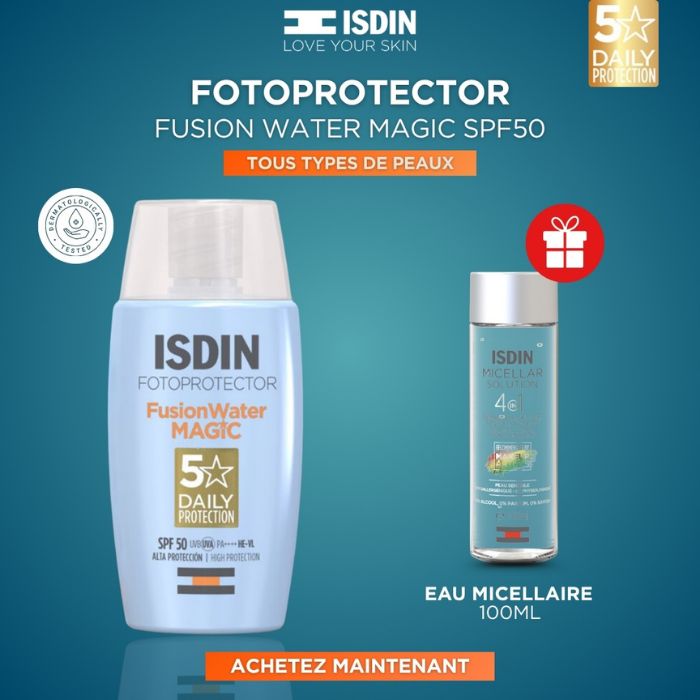 ISDIN FOTOPROTECTOR FUSION WATER SPF 50+ MAGIC 50 ML