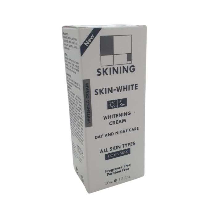 SKINING SKIN WHITE CREME ECLAIRCISSANTE SOIN JOUR ET NUIT 50 ML