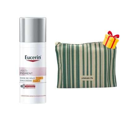 EUCERIN OFFRE ANTI PIGMENT SOIN DE JOUR SPF 30 + TROUSSE OFFERTE
