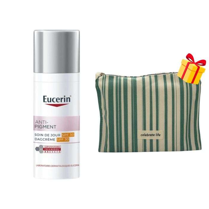 EUCERIN OFFRE ANTI PIGMENT SOIN DE JOUR SPF 30 + TROUSSE OFFERTE