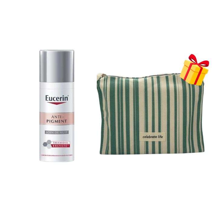 EUCERIN OFFRE WEB ANTI PIGMENT SOIN DE NUIT 50ML + TROUSSE OFFERTE