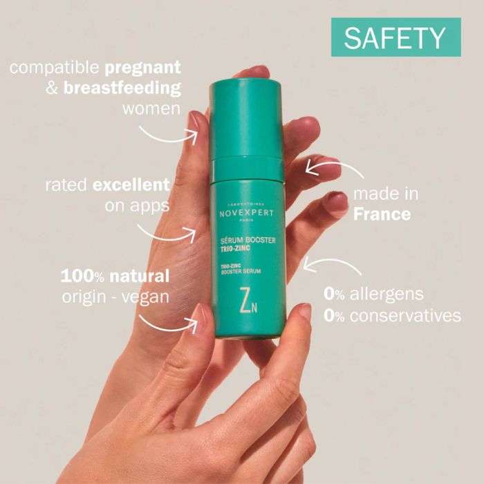 NOVEXPERT SERUM BOOSTER TRIO ZINC ANTI IMPERFECTIONS ANTI AGE 30 ML