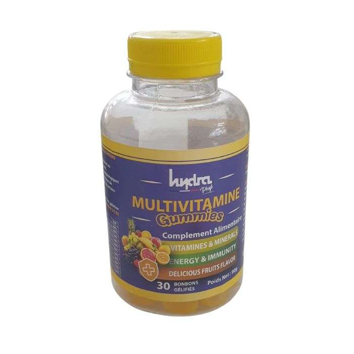 HYDRA PLUS MULTIVITAMINE GUMMIES 30 BONBONS GELIFIES