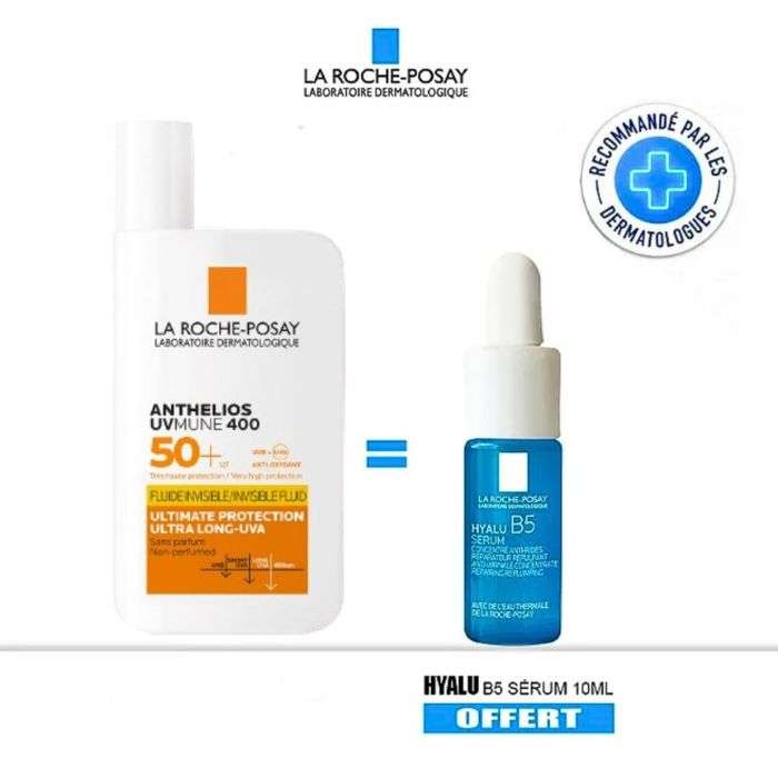 LA ROCHE POSAY ANTHELIOS UVMUNE 400 FLUIDE SOLAIRE INVISIBLE SPF 50+ 50 ML