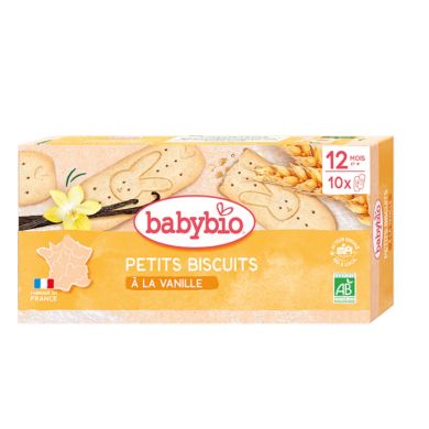 BABYBIO PETITS BISCUITS A LA VANILLE 12 MOIS + 102