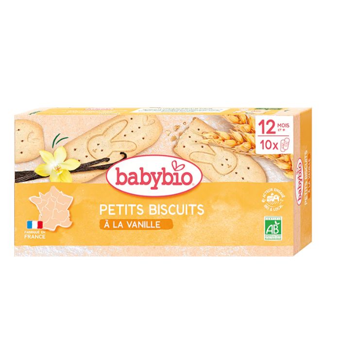 BABYBIO PETITS BISCUITS A LA VANILLE 12 MOIS + 102
