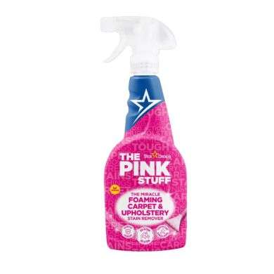 THE PINK STUFF LE DETACHANT MIRACLE EN MOUSSE POUR TAPIS ET MEUBLES D'AMEUBLEMENT500ML