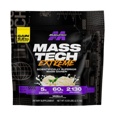 MISCLETECH MASS TECH EXTREME VANILLA FLAVOR 2.72 KG