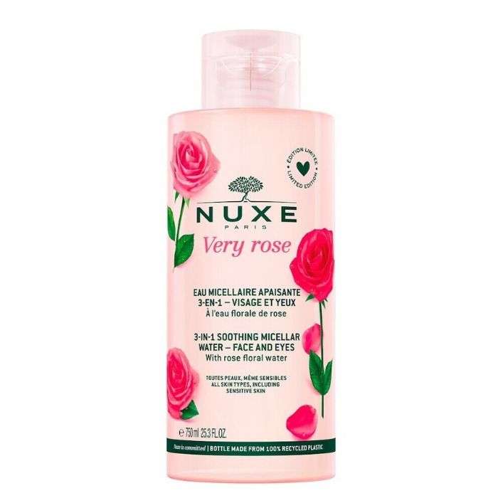 NUXE VERY ROSE EAU MICELLAIRE DEMAQUILLANTE APAISANTE 750 ML