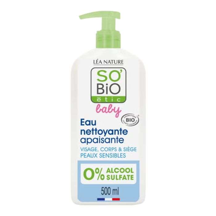 SO BIO BABY EAU MICELLAIRE NETTOYANTE 500 ML