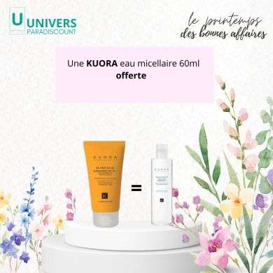 KUORAECRAN SOLAIRE OIL FREE INVISIBLE SPF 50+ 50 ML