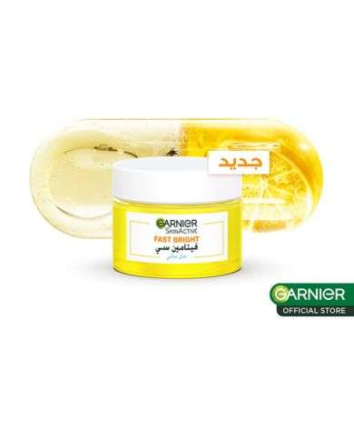 GARNIER FAST BRIGHT VITAMINE C WATER GEL HYDRATATION 48H 50 ML