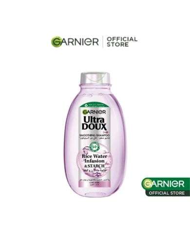 GARNIER ULTRA DOUX SHAMPOOING LISSANT A L'EAU DE RIZ ET A L'AMIDON 400ML