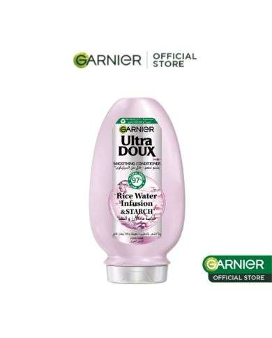 GARNIER ULTRA DOUX CONDITIONER LISSANT A L'EAU DE RIZ ET A L'AMIDON 200ML