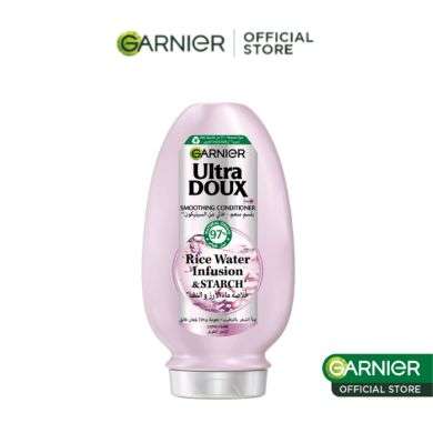 GARNIER ULTRA DOUX CONDITIONER LISSANT A L'EAU DE RIZ ET A L'AMIDON 200ML