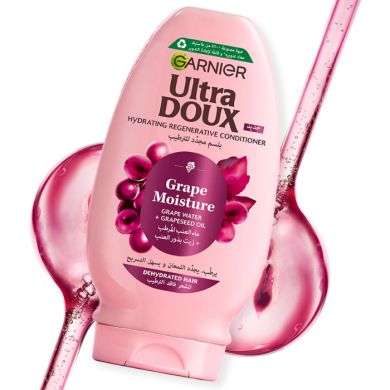 GARNIER ULTRA DOUX GRAPE MOISTURE APRES SHAMPOOING HYDRATANT 200 ML