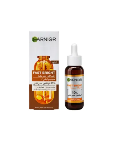 GARNIER FAST BRIGHT NIGHT SERUM 10% PURE VITAMINE C 30 ML