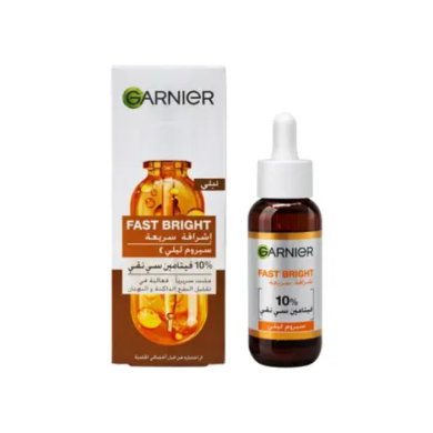 GARNIER FAST BRIGHT NIGHT SERUM 10% PURE VITAMINE C 30 ML