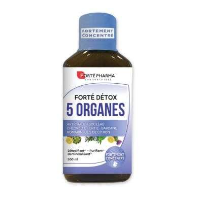 FORTE PHARMA FORTE DETOX 5 ORGANES COMPLEMENT ALIMENTAIRE 500 ML