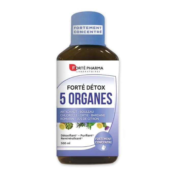 FORTE PHARMA FORTE DETOX 5 ORGANES COMPLEMENT ALIMENTAIRE 500 ML