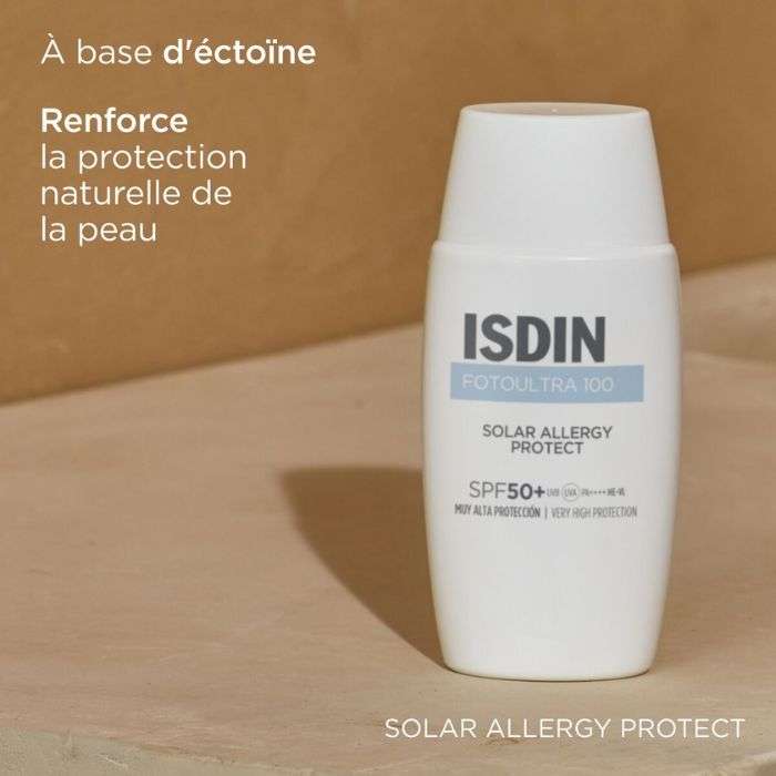ISDIN ECRAN SOLAIRE FOTOULTRA 100 SOLAR ALLERGY PROTECT SPF 50+ 50 ML