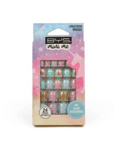BYS MINI ME 24 ONGLES A COLLER UNICORN KISSES