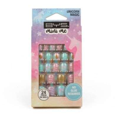 BYS MINI ME 24 ONGLES A COLLER UNICORN KISSES