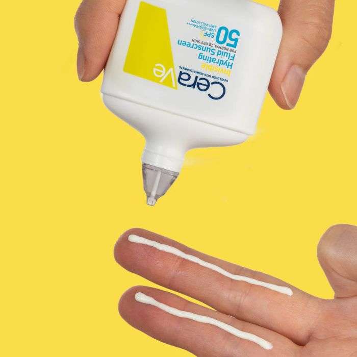 CERAVE ECRAN SOLAIRE SPF 50 FLUIDE INVISIBLE HYDRANTANT 50 ML