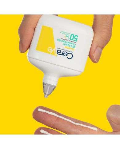 CERAVE ECRAN SOLAIRE SPF 50 FLUIDE INVISIBLE TOUCHER SEC 50 ML