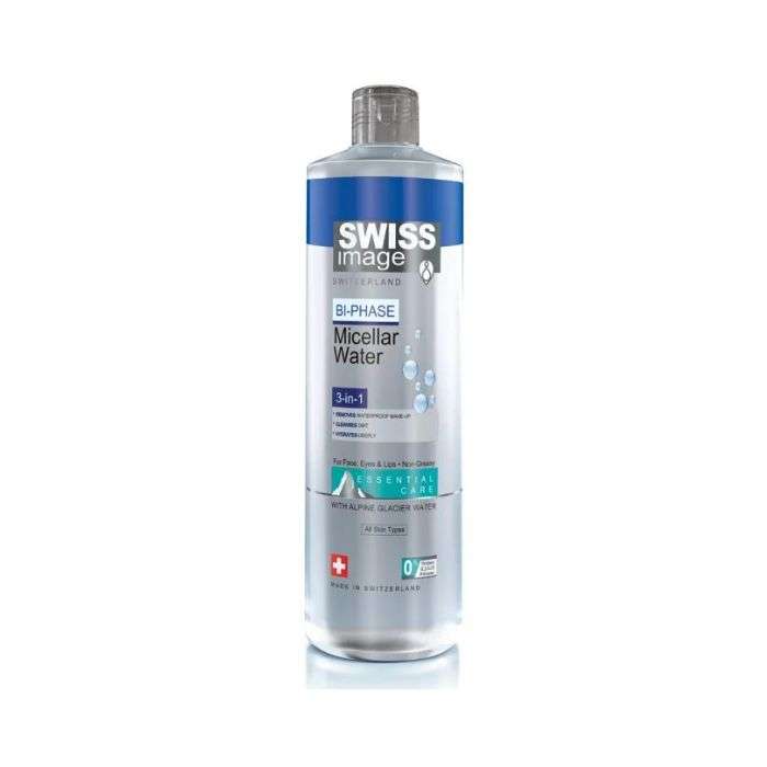 SWISS IMAGE EAU MICELLAIRE 3 EN 1 BIPHASE 400ML