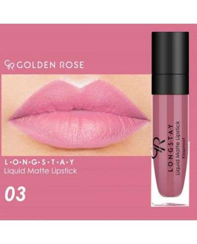 GOLDEN ROSE LONGSTAY LIQUID MATTE ROUGE A LEVRES