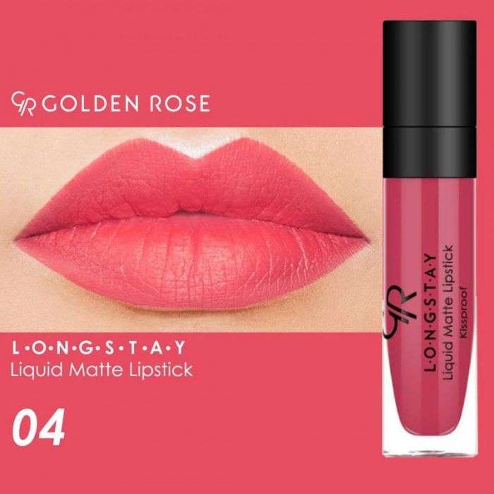 GOLDEN ROSE LONGSTAY LIQUID MATTE ROUGE A LEVRES