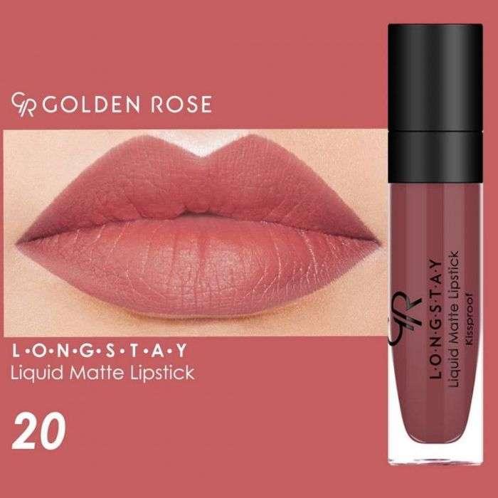 GOLDEN ROSE LONGSTAY LIQUID MATTE ROUGE A LEVRES