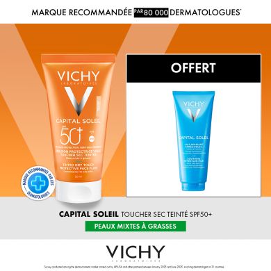 VICHY CAPITAL SOLEIL BB CREME ANTI-BRILLANCE TEINTEE TOUCHER SEC 50 ML 