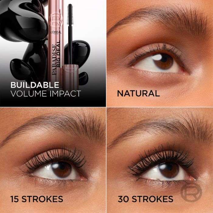 L'OREAL PARIS PARADISE BIG DEAL MASCARA NOIR 9.9ML