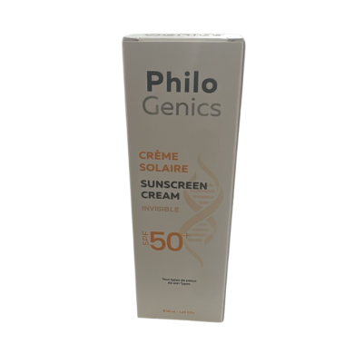 PHILO GENICS CREME SOLAIRE SPF 50+ INVISIBLE 50 ML