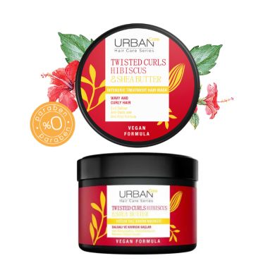 URBAN CARE HIBISCUS AND SHEA BUTTER INTENSIVE TREATMENT MASK 230 ML