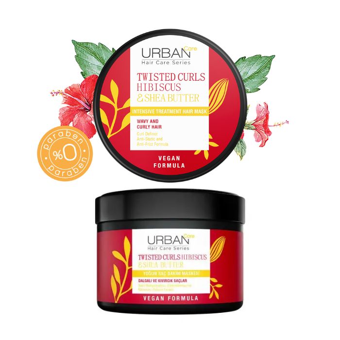 URBAN CARE HIBISCUS AND SHEA BUTTER INTENSIVE TREATMENT MASK 230 ML