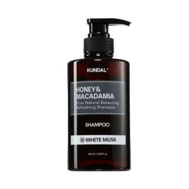 KUNDAL HONEY AND MACADAMIA WHITE MUSK SHAMPOO 500ML